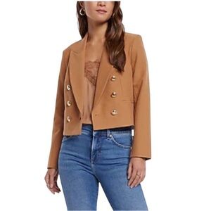 Express Blazer and Pant Suit Tan